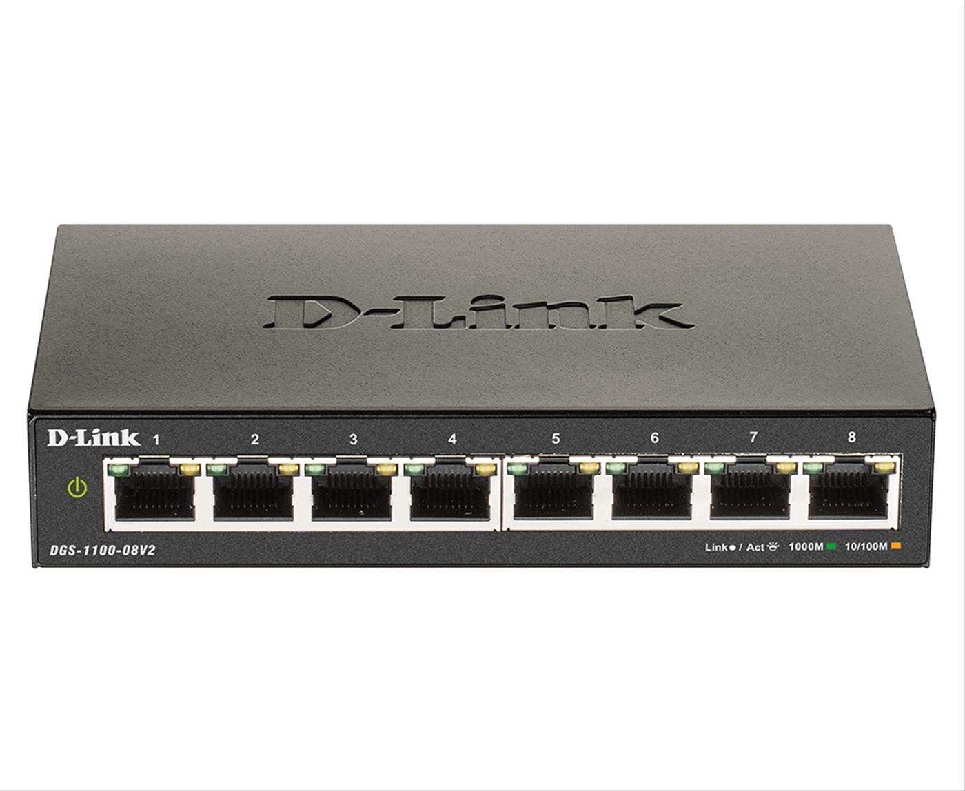 D Link DGS 1100 08V2